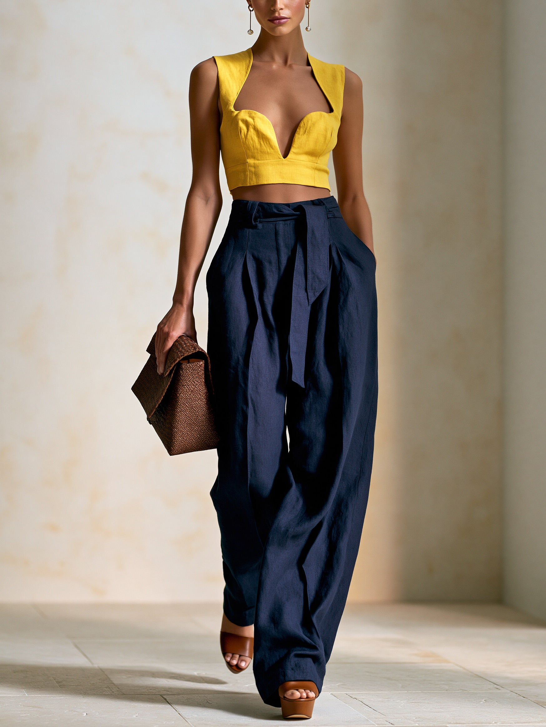 Liserie Soleil Structured Bustier Set