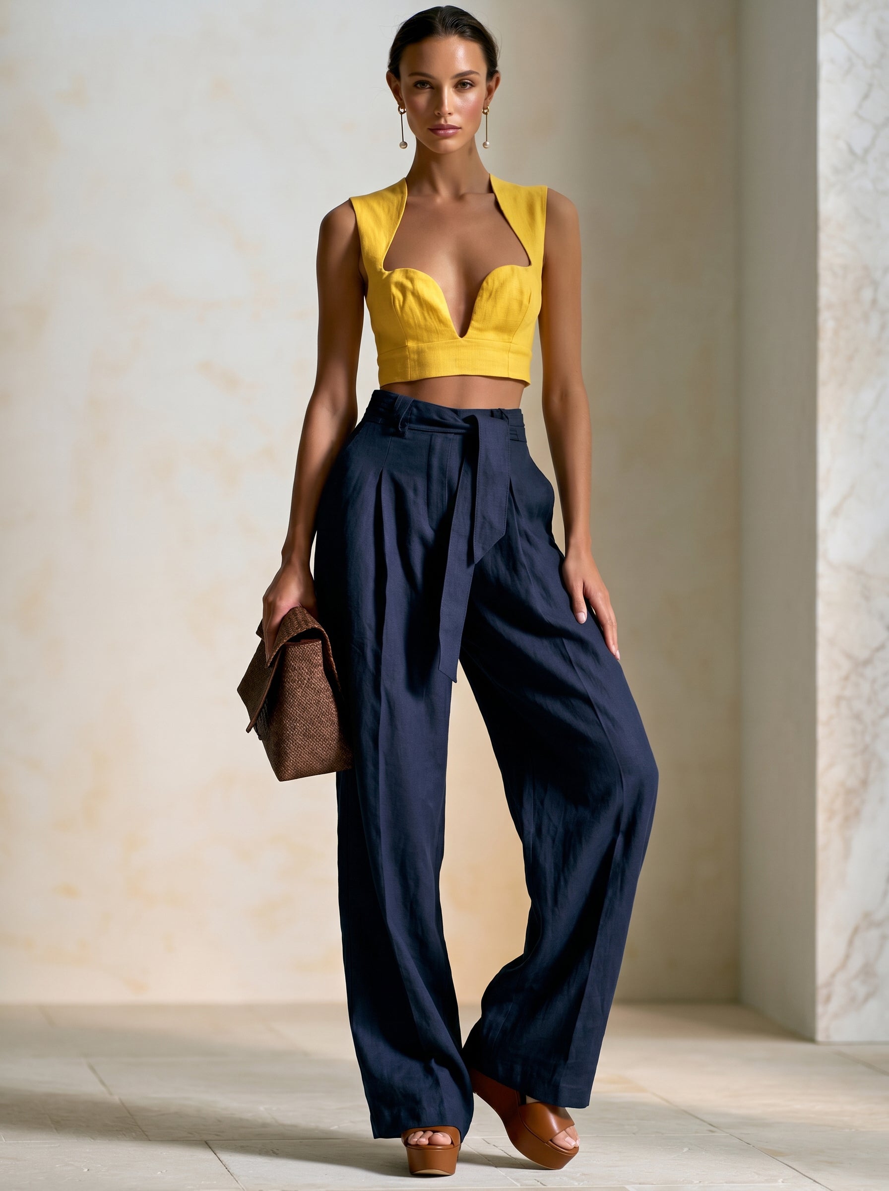 Liserie Soleil Structured Bustier Set
