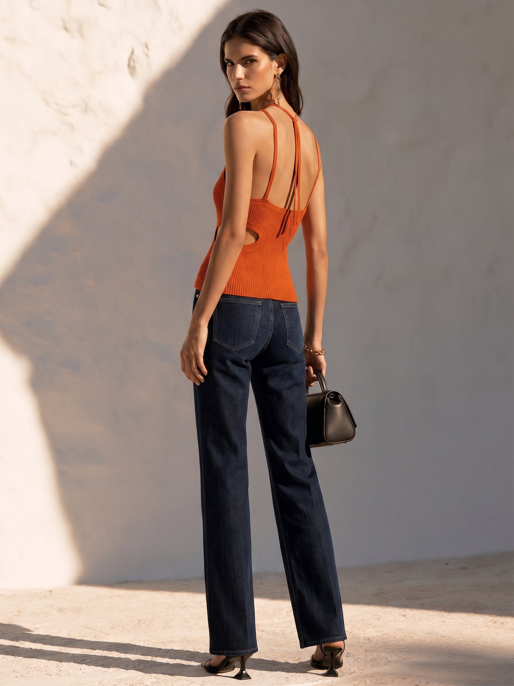 Liserie Siena Cut-Out Knit Top
