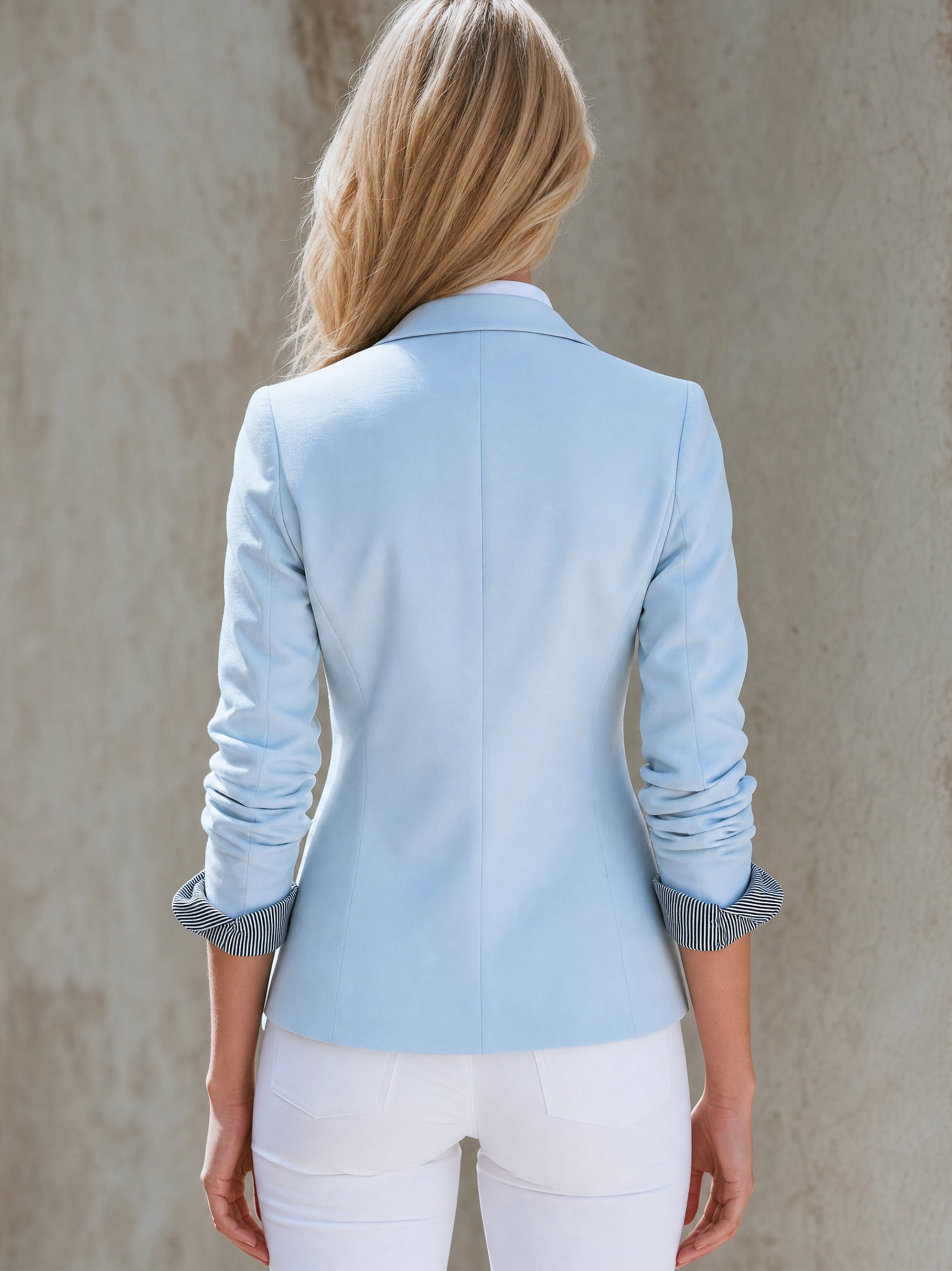 Office & Resort Tailored Blazer Fitted Jacket